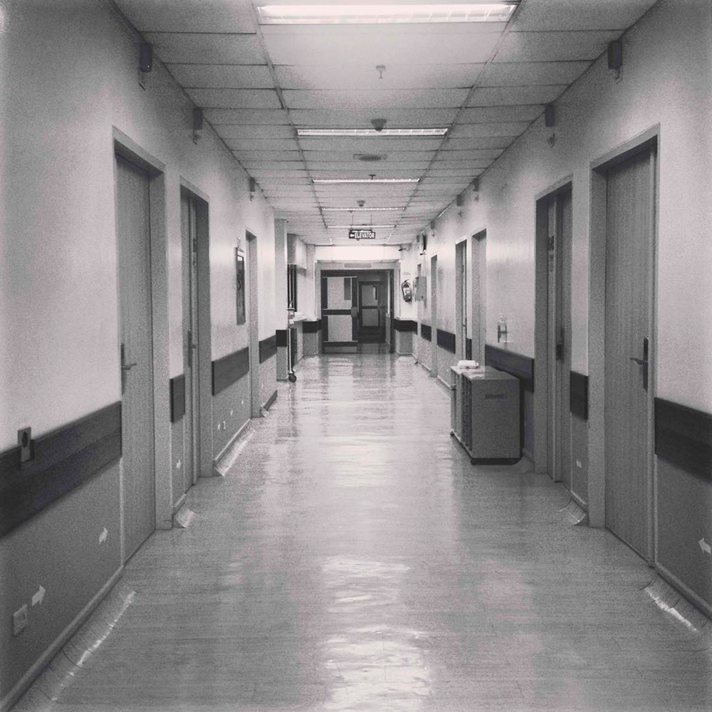 Hall in hospital